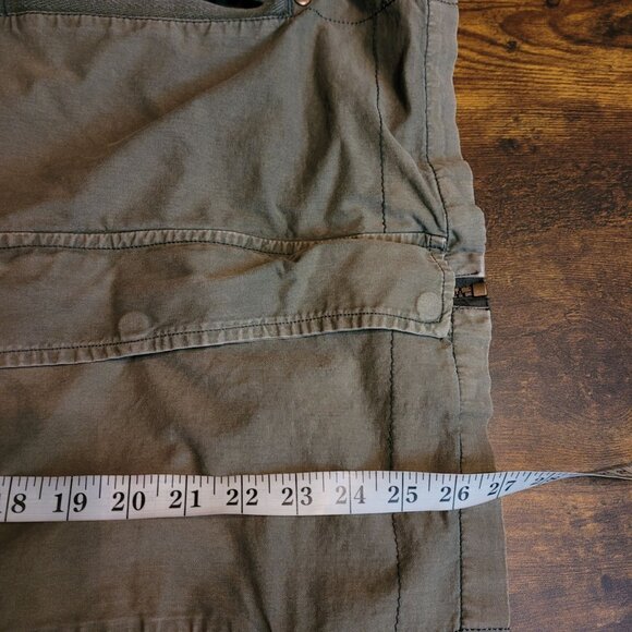 Vtg Outpost Makers Utility Military Jacket M Vtg Grunge Wash 90's Y2K Ripped - Picture 13 of 15